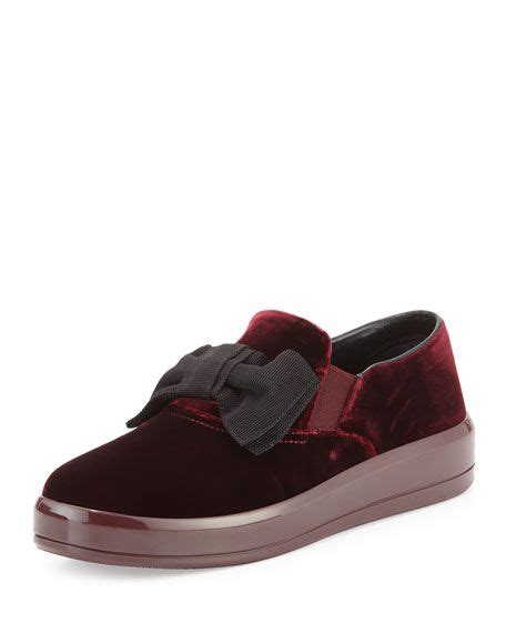 prada velvet skate sneakers|Prada Bow Velvet Skate Sneaker .